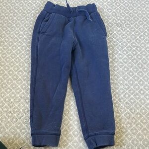 Gap Cozy Kids' Navy Blue Sweatpants-Sherpa lined